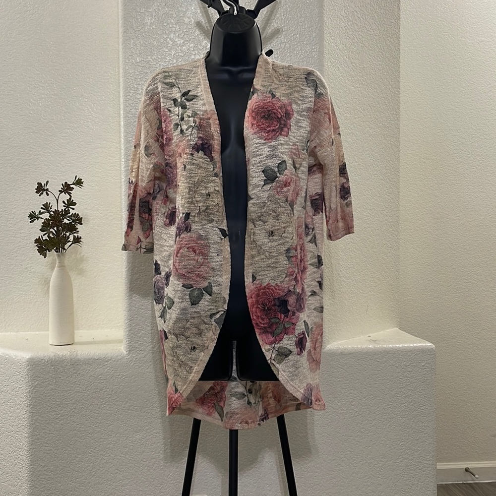 AGACI Floral Cardigan